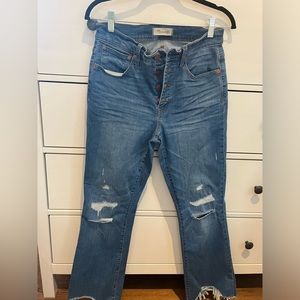 Madewell Cali- Demi Boot jeans. Size 27.